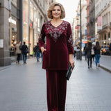 Elvire | Elegantný dvojdielny zamatový set