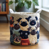 Pug Spirit Prádelný kôš