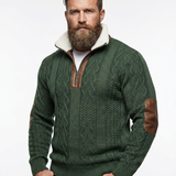 Will™ - Elegantný a pohodlný pánsky sveter s teplým fleecovým golierom